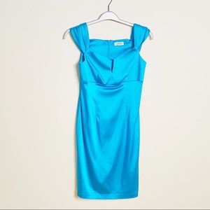 Calvin Klein Sleeveless Cocktail Dress